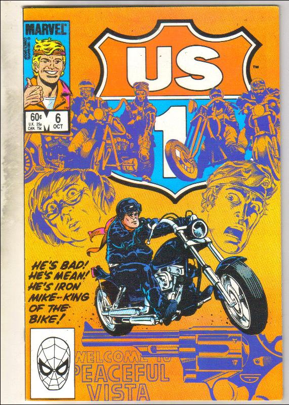 U.S. 1 #6 comic book near mint 9.4