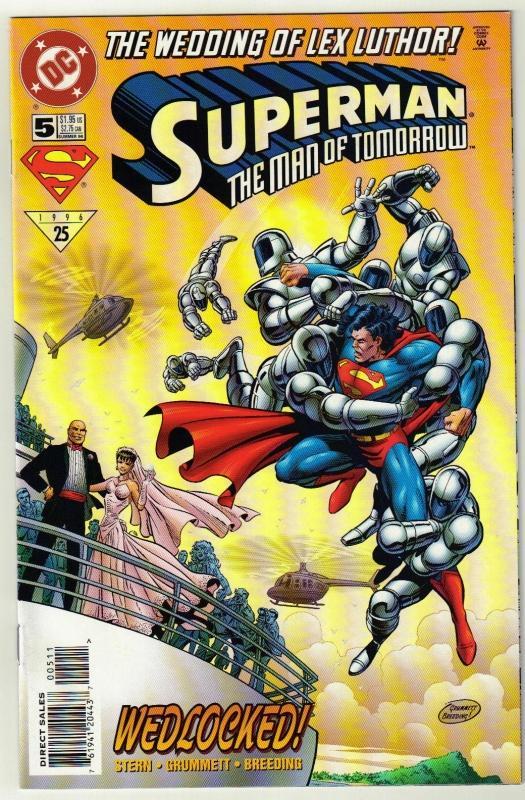 Superman The Man of Tomorrow #5 comic book near mint 9.4