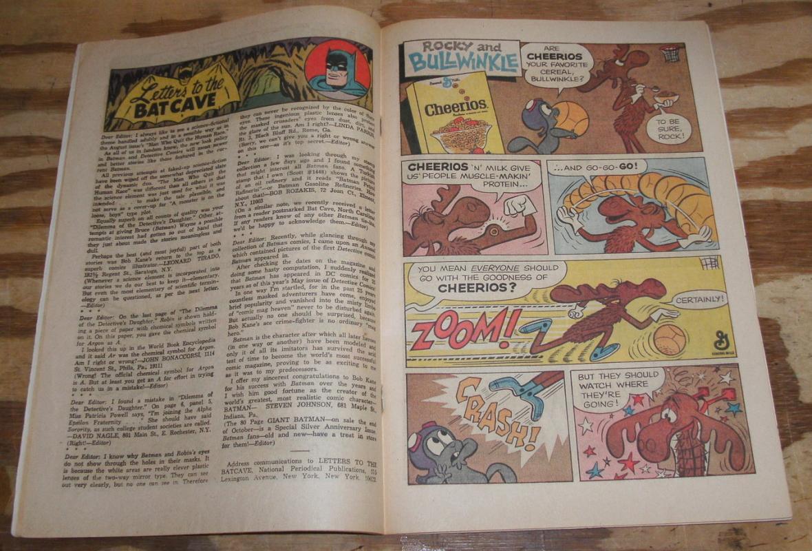  Batman #168 comic book fine 6.0