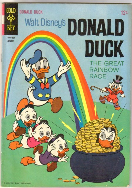 Donald Duck #105 comic book fine 6.0