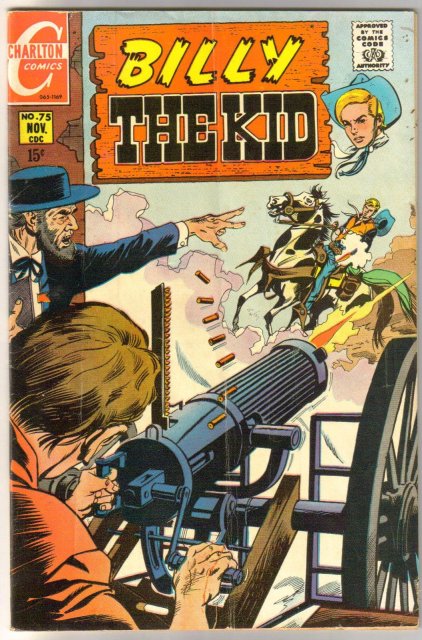 Billy the Kid #75 comic book very good/fine 5.0