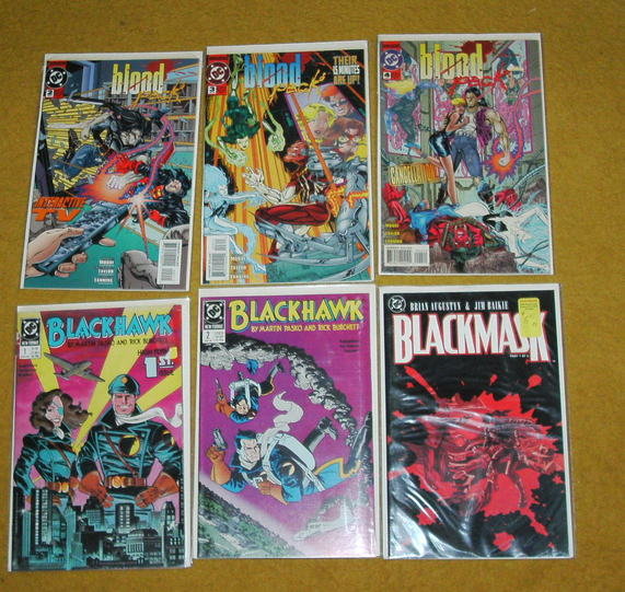 Assortment of 6 random dc comic books