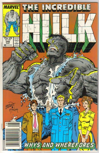 Incredible Hulk #346 nm/m 9.8