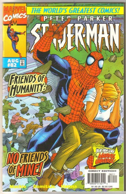 Spider-man #82 comic book mint 9.8