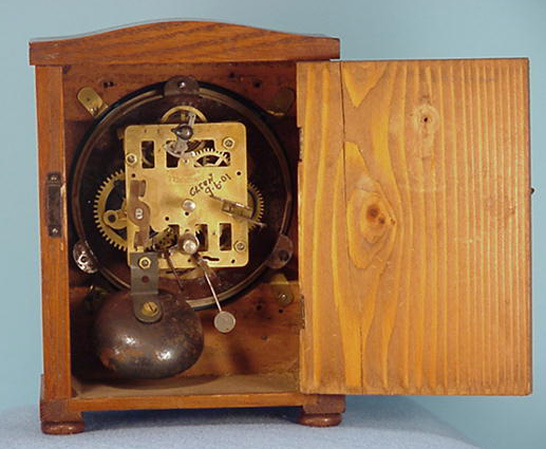 Ingersoll Duo Oak Case Alarm Clock