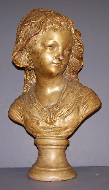 Bust of a Girls Head