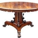 Regency Rosewood Breakfast Table