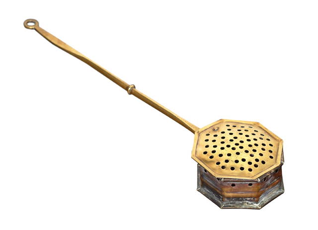 Fireplace Roaster, Chestnut, Brass c.1890