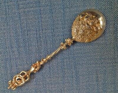 Antique Armorial Gilt Silver Spoon with Polish – Lithuanian Coat of Arms Poland