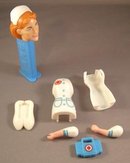 Unique Pez Nurse with Nurse Body Parts