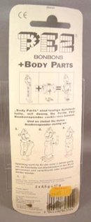 80's Pez Nurse Body Parts in Package