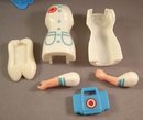 80's Pez Nurse Body Parts in Package