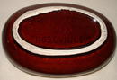 Vintage Robinson Ransbottom Pottery RRP Drip Glaze Oval Bowl Planter