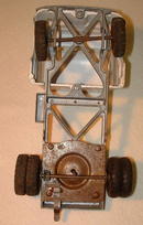 Antique Structo Toy Truck Cab & Chassis, C. 1940's