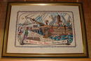 Academy Arts Boston Tea Party Historical Sampler