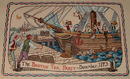 Academy Arts Boston Tea Party Historical Sampler
