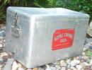 Vintage Fifties RC Royal Crown Cola Aluminum Ice Chest Cooler