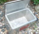 Vintage Fifties RC Royal Crown Cola Aluminum Ice Chest Cooler