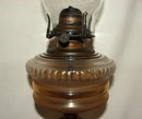 Antique 1800's Scoville Queen Anne Oil Lamp