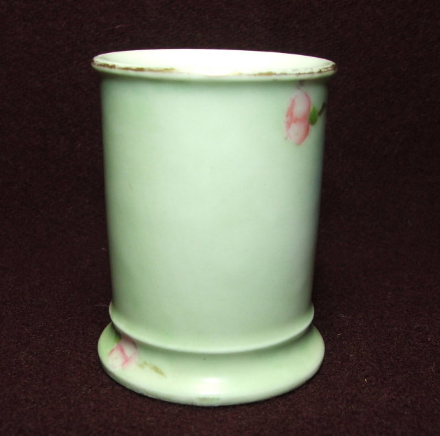 Antique Handpainted Limoges France Porcelain Toothpick Holder
