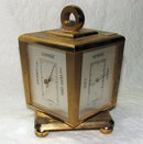 Vintage Swiss Hamilton Desk Clock / Weather Station