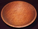Large Old Birdseye Maple Munising Wooden Bowl