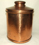 Antique Benson & Hedges Hammered Copper Humidor