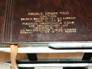 1940's Art Deco Bakelite  Child's Magnus Organ # 1510