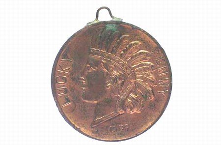 1926 Lucky Penny ~ Niagra Fall Souvenir