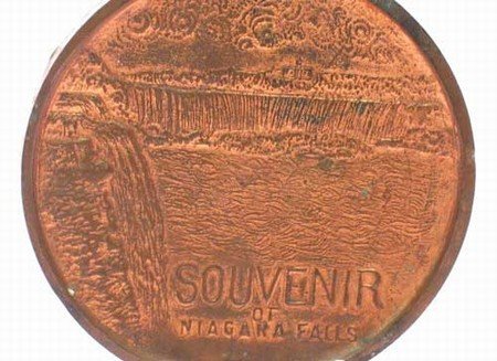 1926 Lucky Penny ~ Niagra Fall Souvenir