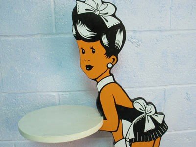 Silent Butler ~ French Maid End Table