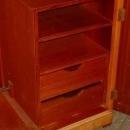 Majority Furniture English Birdseye Maple Small Fitted Wardrobe