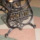 Antique Oak Cabinet Domestic Treadle Sewing Machine Model 3