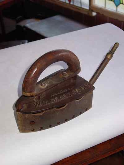W M. Crane Company Antique Vulcan Gas Iron 764