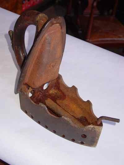 W M. Crane Company Antique Vulcan Gas Iron 764