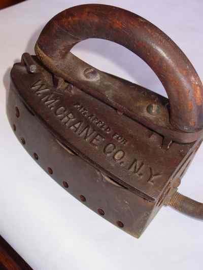 W M. Crane Company Antique Vulcan Gas Iron 764