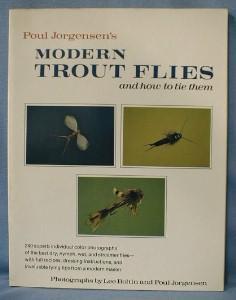 old vintage Modern TROUT FLIES and How To Tie Them by Poul Jorgensen - Vintage Sporting Paper