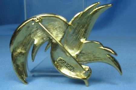 Jewelry  GIORGIO Perfume HUMMINGBIRD Brooch - Vintage Estate Jewelry