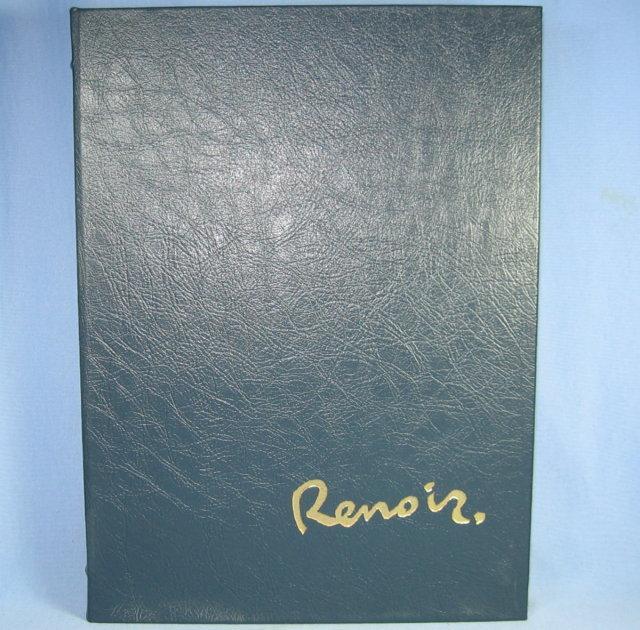 Artist Pierre Auguste RENIOR Leather Book 