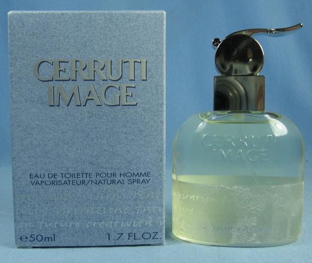 CERRUTI IMAGE Eau de Toilette Natural Spray Glass Bottle w/box