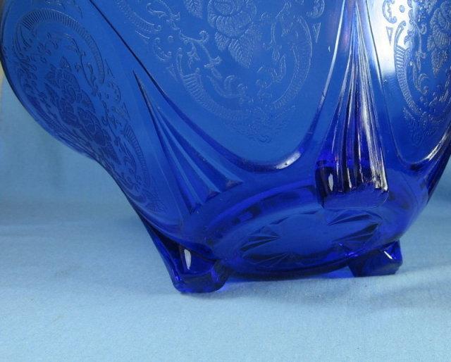 ROYAL LACE Cobalt Blue Depression Glass