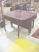 Early Mahogany Banquet Ends Dining Table