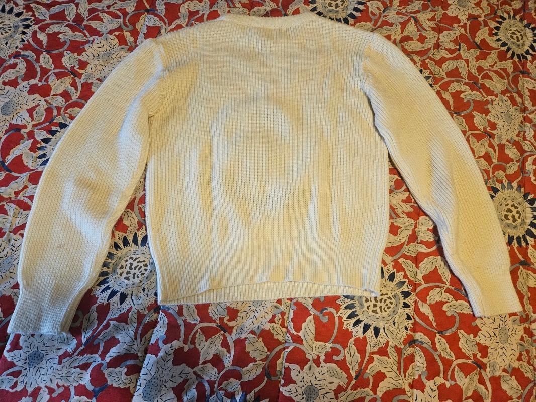 Skiing Mickey Mouse Sweater American Characters Trademark Walt Disney Productions Retro Garment Made in Korea Manufacturer Tag