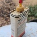 Mobil Socony Penetrating Oil Can New York Advertising Tin