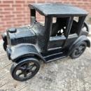 Cast Iron Toy Car 1970's Era Model T Style Iron Art Company Mark