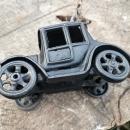 Cast Iron Toy Car 1970's Era Model T Style Iron Art Company Mark