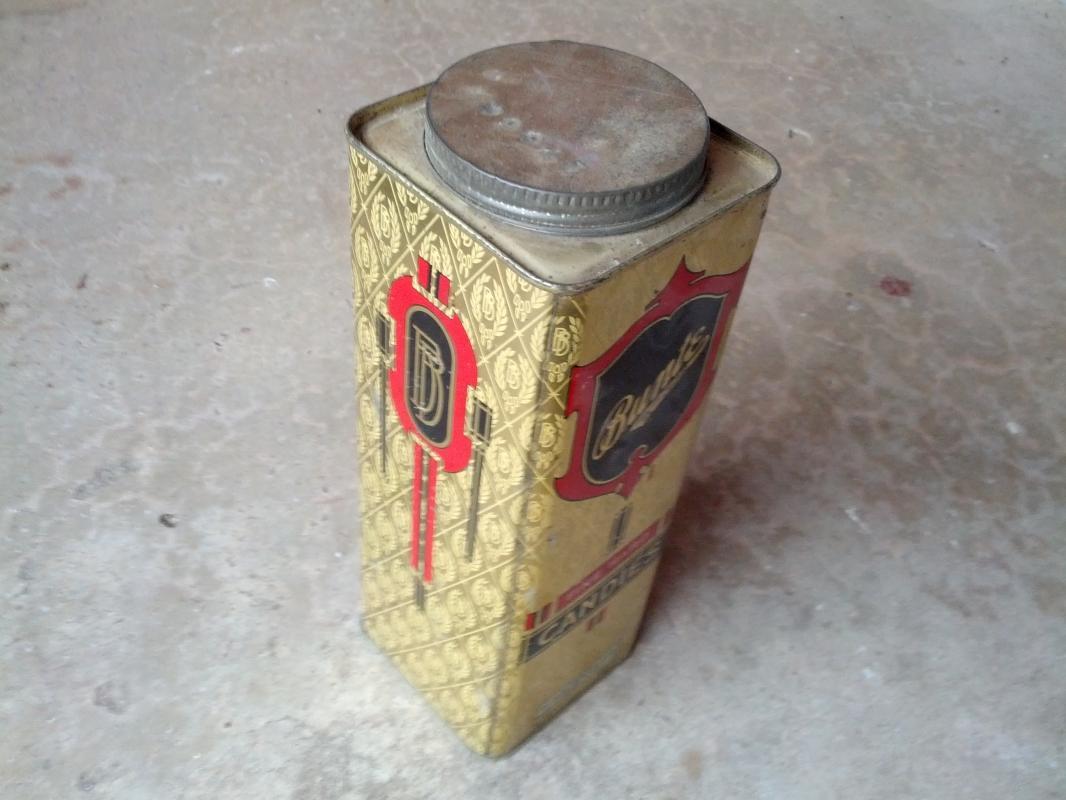 bunte brothers chicago illinois fine hard candy can tin cannister