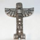 Silver Totem Door Knocker by Cygnus INC.  with screws