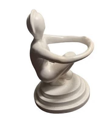 Art Deco Sculpture Lady in Swim Cap,  Pelzman Designs Vandor 1993 Made In Japan Decor 8”