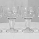  Set of Four   Hollow Stem, Beer  Glasses made by Anchor Hocking.  